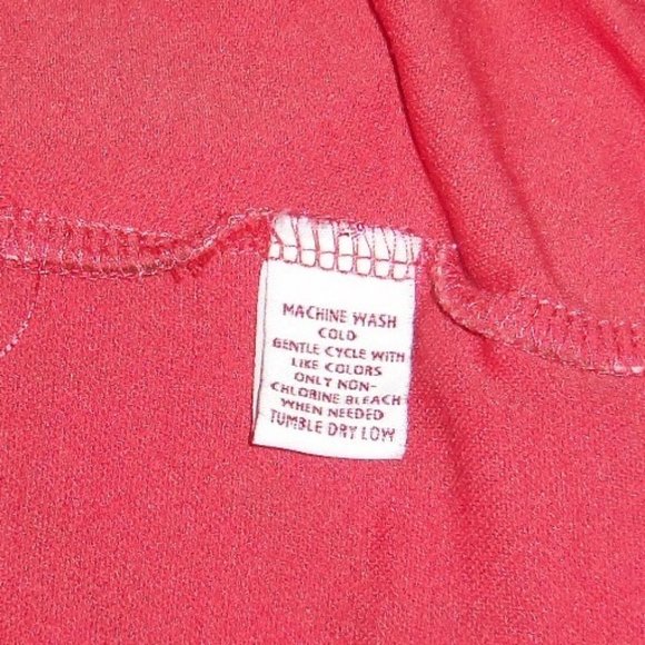 JM Collection Multi Color Coral Blouse Top - 1X - Picture 7 of 8